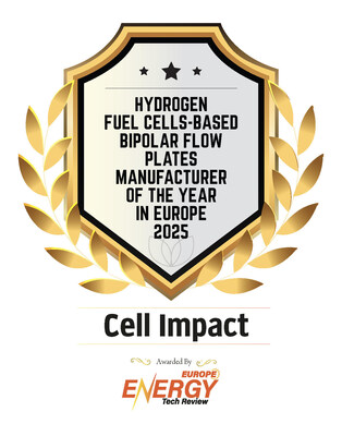 Cell Impact – Hydrogen fuel cells-based bipolar flow plates manufacturer of the year. Cell Impact – Hydrogen fuel cells-based bipolar flow plates manufacturer of the year.