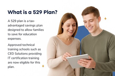 Qualified IT Technical Training Schools Can Now Be Paid with 529 Savings Plans