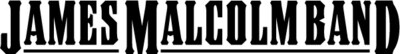 James Malcolm Band — Authentic American storytelling through country, rock, and heartfelt songwriting. The official logo of the band behind the debut album Never Too Late.