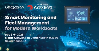 Ubiqconn Technology and RuggON Debut at Workboat 2025, Driving Maritime Operational Intelligence with Smart Monitoring and Fleet Management Platform Solutions Ubiqconn Technology and RuggON Debut at Workboat 2025, Driving Maritime Operational Intelligence with Smart Monitoring and Fleet Management Platform Solutions