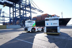 Westwell Delivers 2nd Batch of Autonomous Trucks to the Port of Felixstowe, 1st European Port Adopting ATs