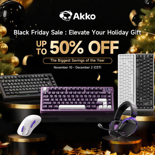 Akko 2025 Black Friday Sale