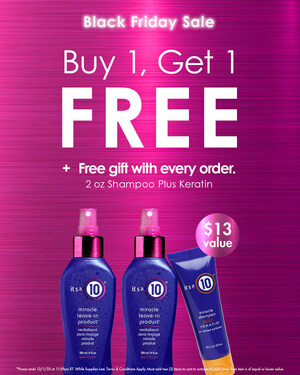 It's a 10 Enterprises Announces Black Friday & Cyber Monday BOGO Sale Across All Brands