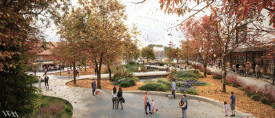 Plan architectural (Groupe CNW/Ville de Montréal - Arrondissement de Pierrefonds-Roxboro)