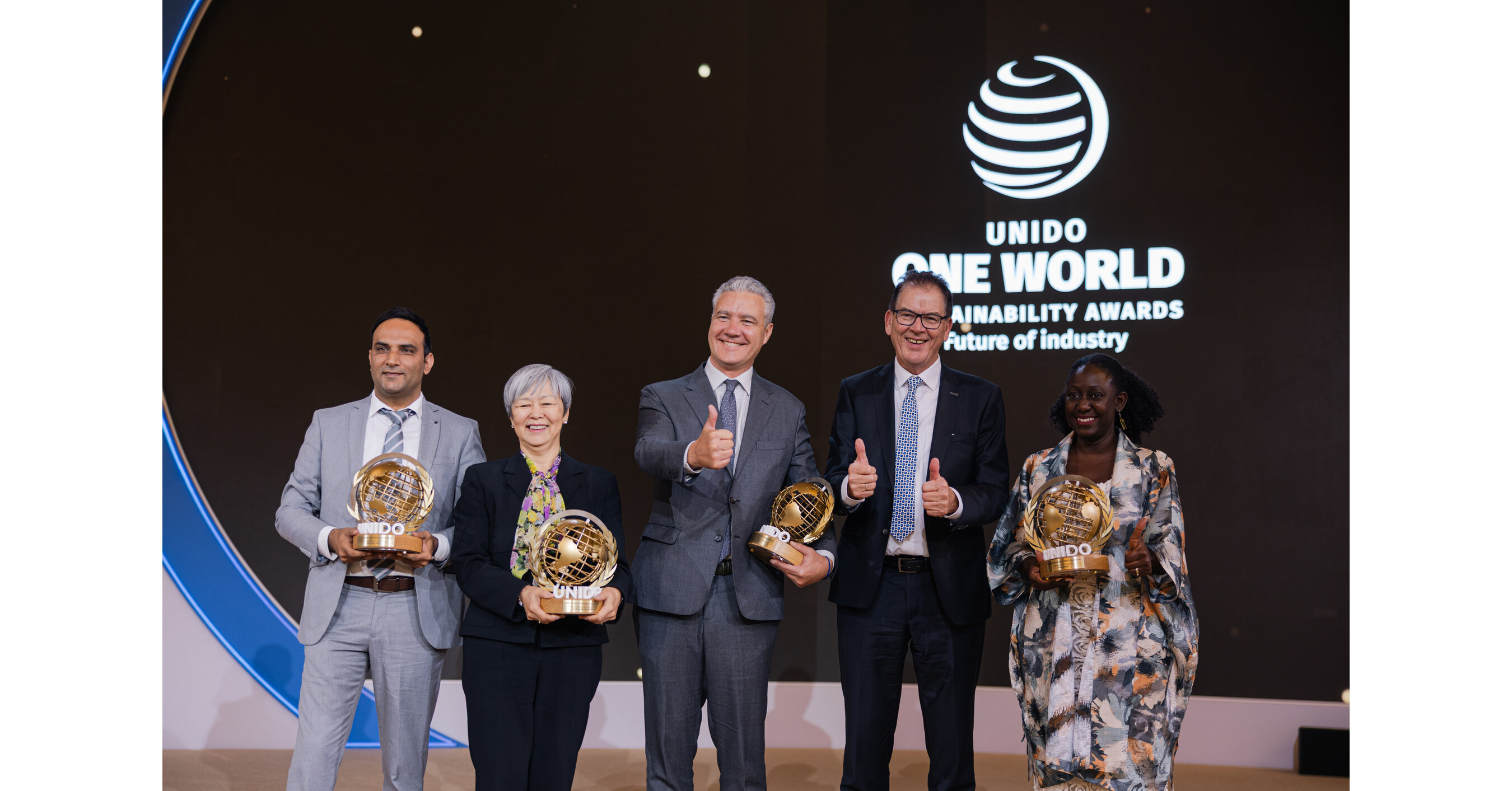 UNIDO anuncia a los ganadores de los Premios Inaugurales de Sostenibilidad One World en Riad
