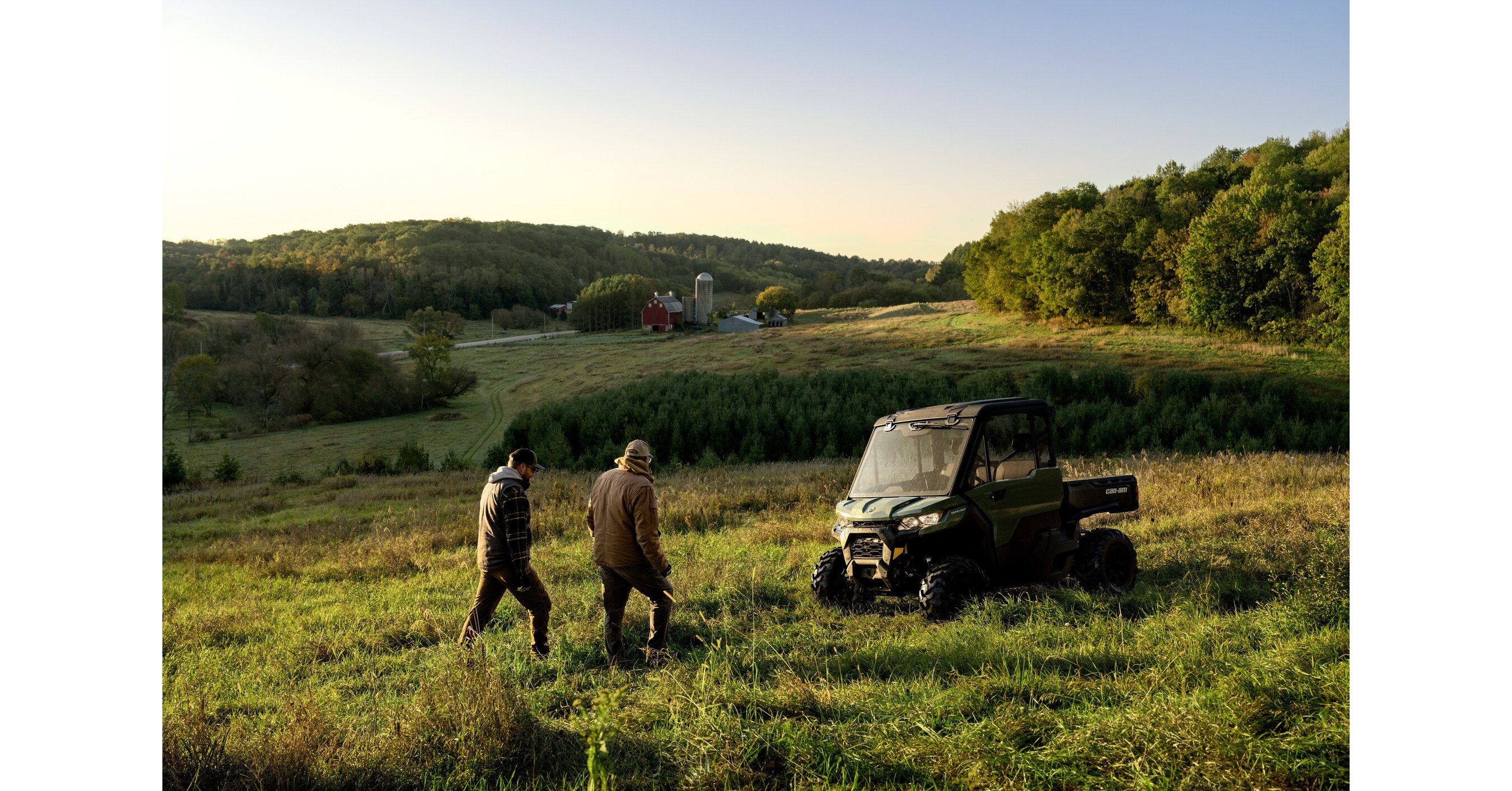 Can-Am Unveils the Industry's Most Affordable HVAC-Equipped Side-by-Sides and a New Camouflage Outlander Electric