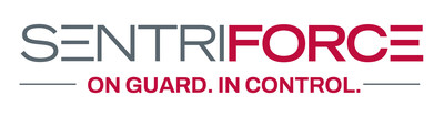 SentriForce logo. SentriForce logo.