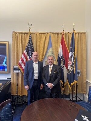 Rep. Alford and Craig Thompson, CEO GVMH.