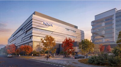 Nokia's new innovation campus in Ottawa. (CNW Group/Nokia) Nokia's new innovation campus in Ottawa. (CNW Group/Nokia)