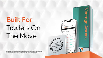 Vantage recebe o prêmio de “Melhor Aplicativo de Trading para Celulares – APAC” no UF Awards APAC 2025
