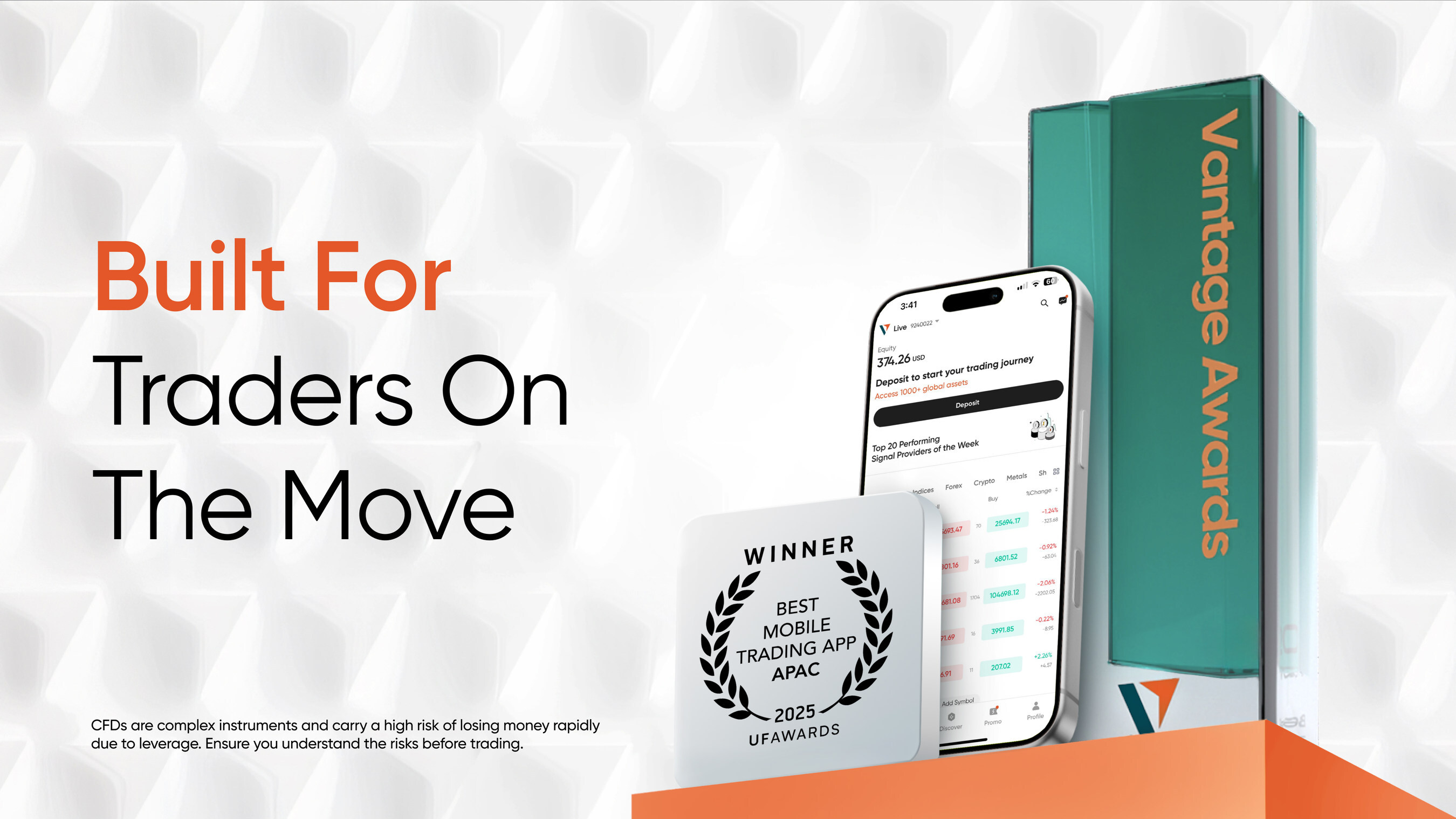 Vantage Wins 'Best Mobile Trading App - APAC' at the UF Awards APAC 2025