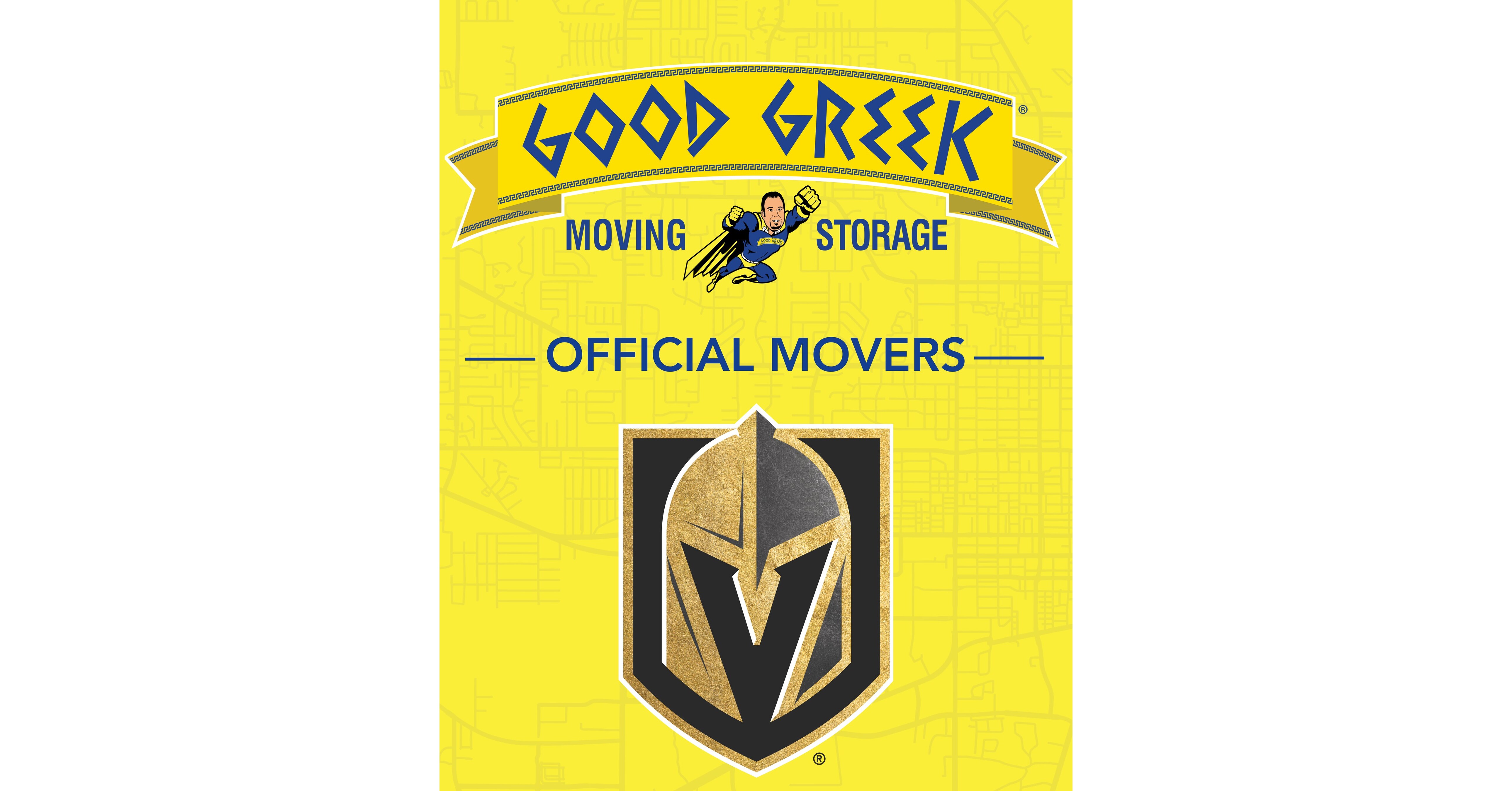 Good Greek Moving & Storage Partners with Vegas Golden Knights Ahead of 2025-26 Season Debut in Las Vegas