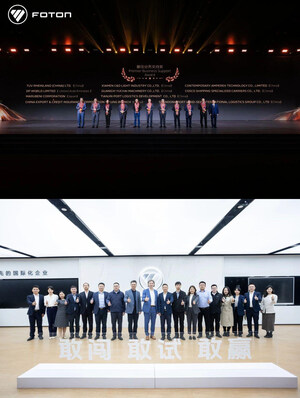 TÜV Rheinland Receives "Premier Business Support Award" from BAIC Foton, Celebrating 20 Years of Strategic Global Partnership