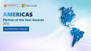 AVASOFT Recognized as a Finalist for Microsoft Americas Partner of the Year 2025