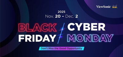 ViewSonic Black Friday and Cyber Monday Deals Now Live on Amazon UK