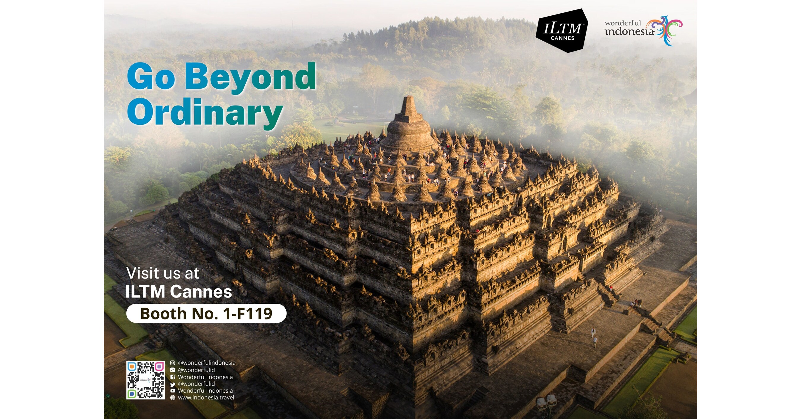 Das Tourismusministerium der Republik Indonesien präsentiert den Luxustourismus auf der ILTM Cannes 2025