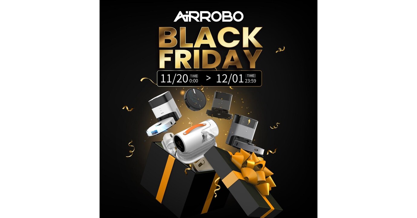 AiRROBO Launches Massive Black Friday Sale on Amazon and Exclusive Discounts on Official Website