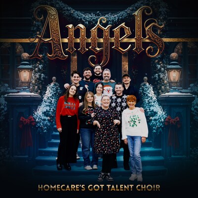 The single cover including the Home Care's Got Talent Choir: Will Anderson, Ellen Broad, Lottie Lowther, Seren Marubbi, David McDonald, Jamie Morley, Gordon Robertson, Macey Shaw, Helen Jayne Wear with Home Care's Got Talent judges: Matt Jameson from Married at First Sight UK and Kuill from The Voice.