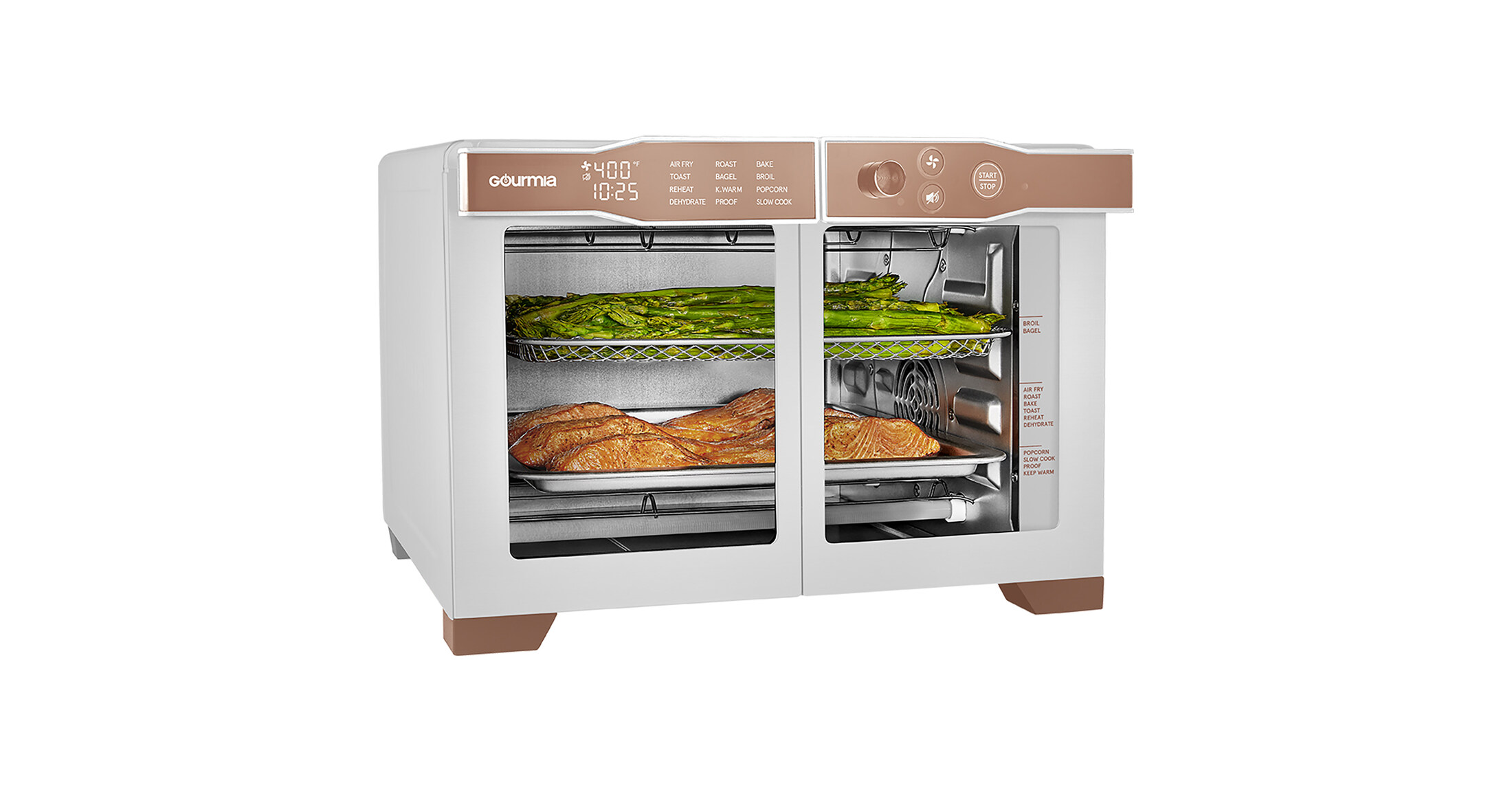 Gourmia New 6-Slice French Door Digital Air Fryer Opens the Door to Delicious Meals at Walmart