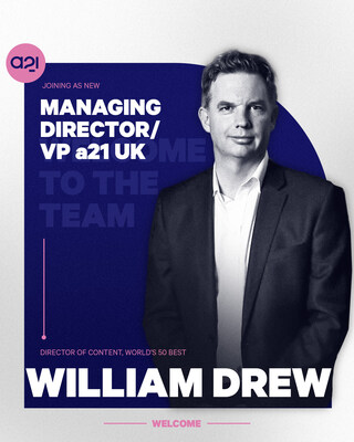 William Drew, Managing Director / Vice President to Lead London-Based Office