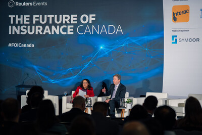 Le surintendant Routledge participe à un entretien informel dans le cadre de la conférence « Future of Insurance » de Reuters
