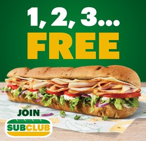 Sub Club Is Back and Better Than Ever at Subway®, Get Every Fourth Footlong Free