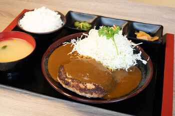 Kagura Monterey Park Japanese Hamburger Steak Curry