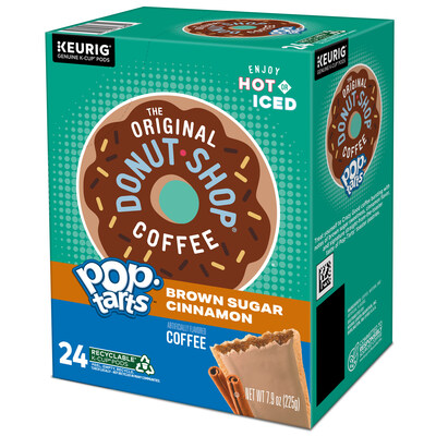 The Original Donut Shop® Pop-Tarts™ Brown Sugar Cinnamon-flavored K-Cup® pod.