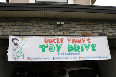 Uncle Vinny's Toy Drive (2023) (CNW Group/The Salvation Army British Columbia Division)