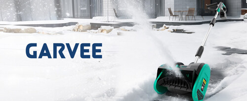 GARVEE.com Redefines Urban Snow Removal with New 12-Inch Cordless Battery Powered Snow Blower