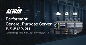 AEWIN Introduces BIS-5132 Series -- 2U High-Performance General-Purpose Servers Powered by Intel Xeon 6 Processors
