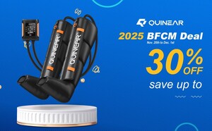 QUINEAR Unveils Two Next-Generation Recovery Systems for Black Friday: The Cordless QN-090A and the Clinical-Inspired QN-071A