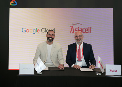 Google Cloud and Asiacell Partnership Signing Ceremony Google Cloud and Asiacell Partnership Signing Ceremony