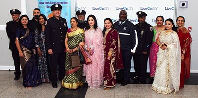 The event honored Diwali—the Festival of Lights—which symbolizes the triumph of light over darkness and good over evil. The event honored Diwali—the Festival of Lights—which symbolizes the triumph of light over darkness and good over evil.