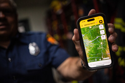 Watch Duty provides real-time alerts during emergencies. The service is now available in all 50 U.S. states.