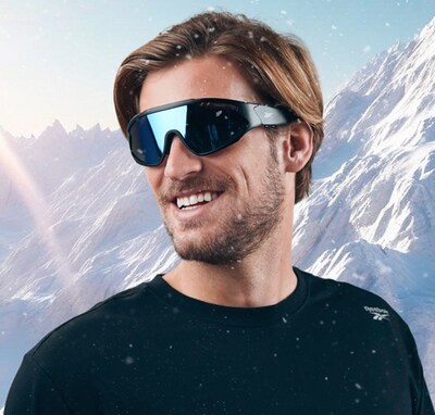 Reebok’s Powered by Lucyd “Voltage” style. Image courtesy of Innovative Eyewear, Inc.