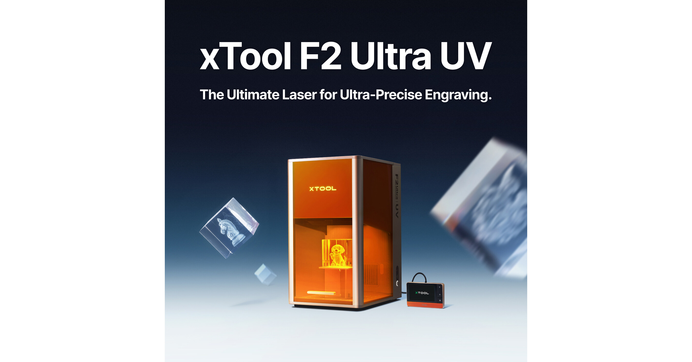 xTool Launches F2 Ultra UV, a True Glass Master and Ultra-Precise Laser