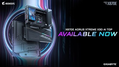 Concebida para aproveitar todo o potencial dos processadores AMD Ryzen X3D: a placa-mãe GIGABYTE AI-Powered X870E AORUS XTREME X3D AI TOP já está disponível Concebida para aproveitar todo o potencial dos processadores AMD Ryzen X3D: a placa-mãe GIGABYTE AI-Powered X870E AORUS XTREME X3D AI TOP já está disponível