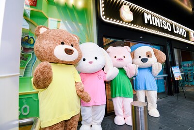 MINISO Gift Bear and Friends Attend the Opening Ceremony