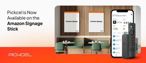 Pickcel Announces Collaboration with Amazon Signage