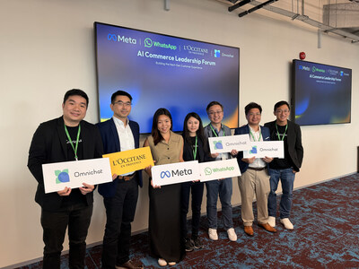 From left: Alan Chan (Founder & CEO at Omnichat), Terrence Siu (Chief Information Officer, APAC at L’OCCITANE), Vicky Yiu (APAC Strategic Partnership Manager, Business Messaging at Meta), Lily Yeung (VP of Marketing & Communications at Omnichat), Avery Tang (VP of Customer Success and Presales at Omnichat), Stanley Chan (VP of Sales SEA at Omnichat), and Ian Chan (Chief Technology Officer at Omnichat) From left: Alan Chan (Founder & CEO at Omnichat), Terrence Siu (Chief Information Officer, APAC at L’OCCITANE), Vicky Yiu (APAC Strategic Partnership Manager, Business Messaging at Meta), Lily Yeung (VP of Marketing & Communications at Omnichat), Avery Tang (VP of Customer Success and Presales at Omnichat), Stanley Chan (VP of Sales SEA at Omnichat), and Ian Chan (Chief Technology Officer at Omnichat)