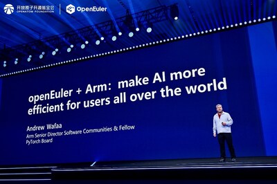 Andrew Wafaa speaking at the summit Andrew Wafaa speaking at the summit