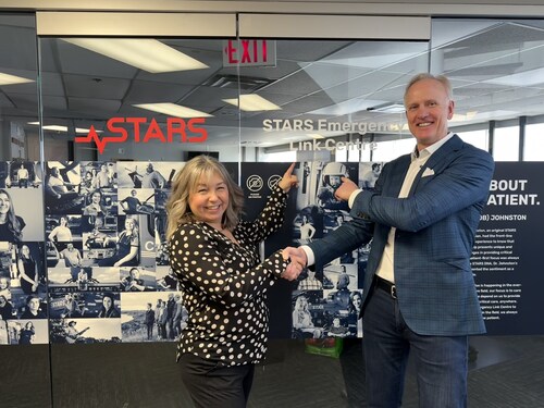 (L to R): Nicole Segstro, Director of Business Development, STARS Vigilant and Kevin O’Brien, CEO, Bravo Target Safety