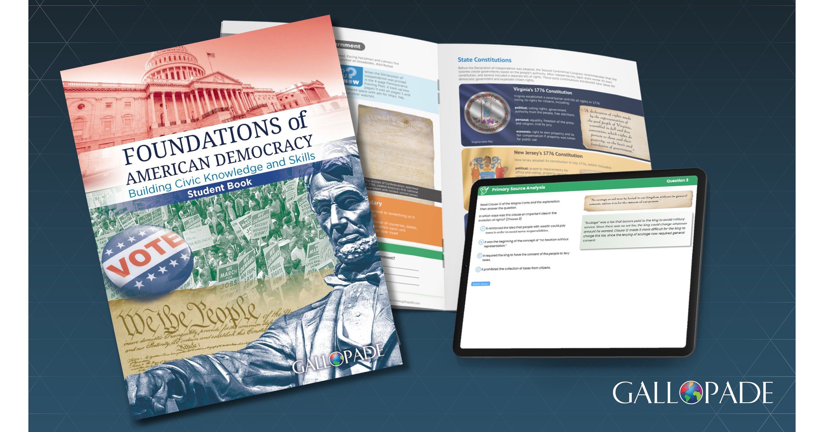 Gallopade Unveils Newest Offering at NCSS in Washington, D.C.