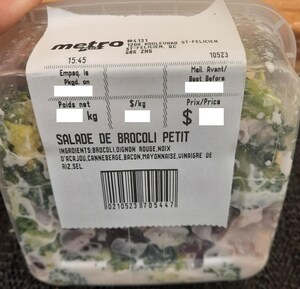 Avis relatif à la consommation de certains produits vendus par l'entreprise Marché D. Boutin St-Félicien inc. (Metro) : avis de ne pas consommer divers produits d'anchois, et mise en garde concernant l'absence d'informations nécessaires à la consommation sécuritaire de poulet popcorn et concernant la présence non déclarée de divers allergènes dans plusieurs salades