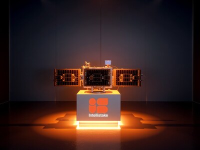 Rendering of proposed satellite for demonstration purposes. Not actual image. (CNW Group/Intellistake Technologies Corp.)