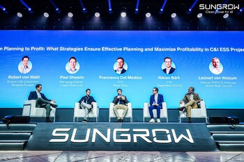 Panel Discussion During Sungrow European C&I ESS Summit Panel Discussion During Sungrow European C&I ESS Summit