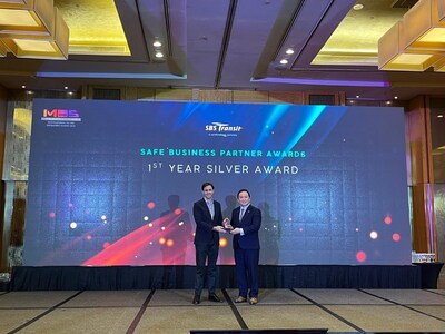 Otis Receives a Silver Award at the SBS Transit Safe Business Partner Awards 2025