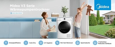 Midea Wärmepumpentrockner V3 series