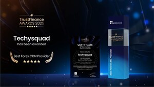 Techysquad Wins 'Best Forex CRM Provider' at the TrustFinance Performance Awards 2025